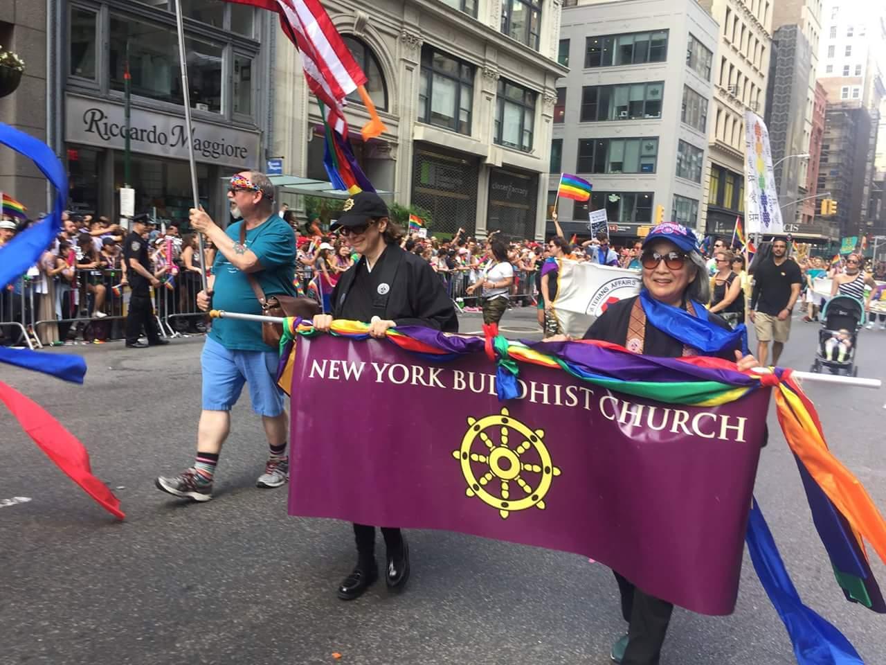 2017 marching lead by NYBC Minister Assistants