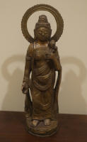 7)  Kannon Bosatsu

Bronze
12" tall
$2,000 plus shipping