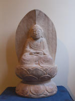 2)  Amida Buddha

Wood: Katalpa  
15" tall
$900 plus shipping